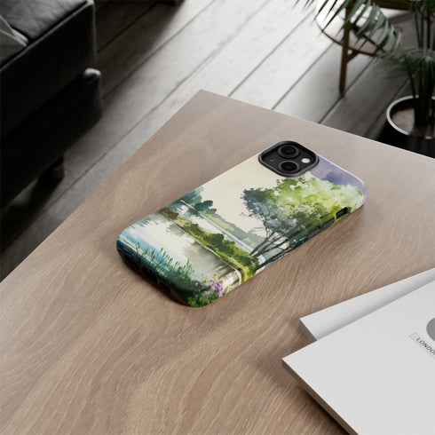 Summer Day by the Lake - Impact Resistant Phone Case